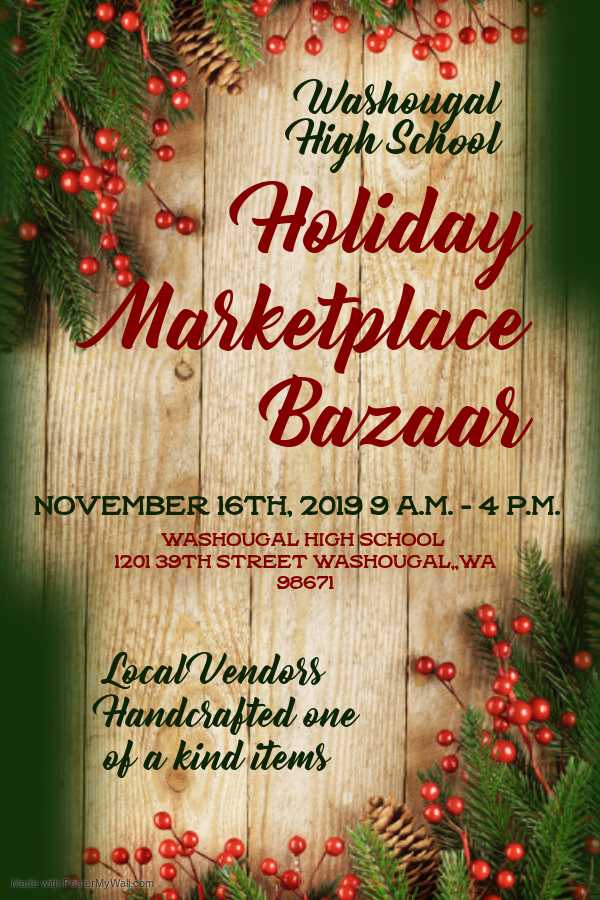 Holiday Bazaar Canyon Creek Middle School